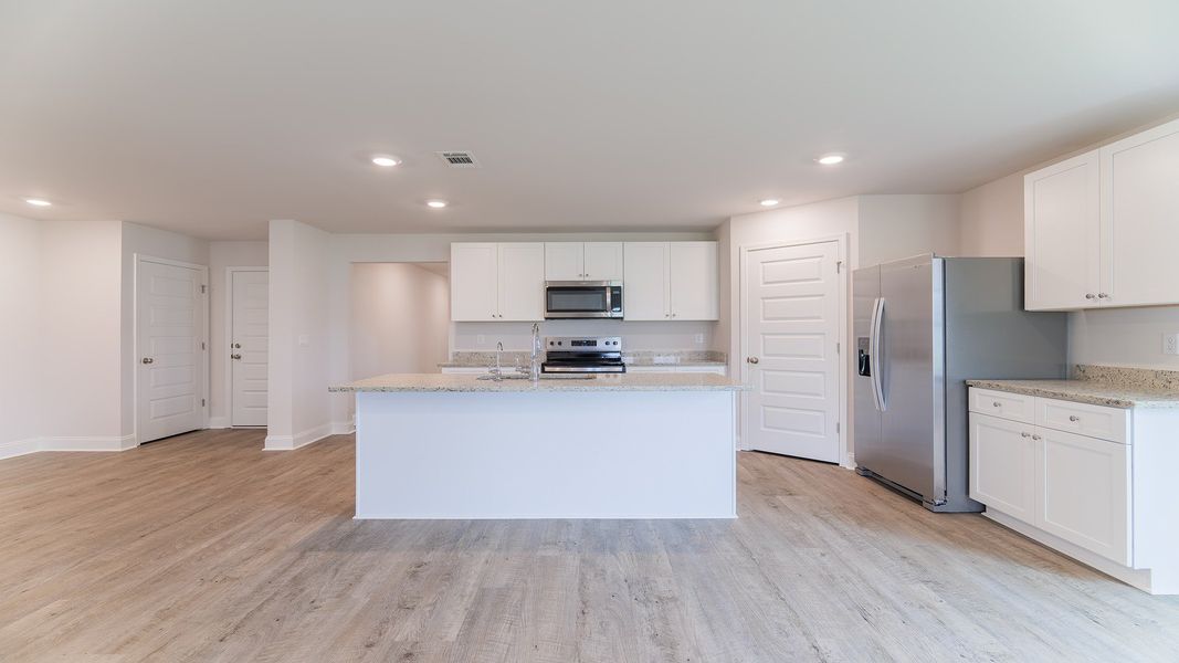 Furnished interior view inside a new home in Wesley Park, Crawfordville (Image 4).