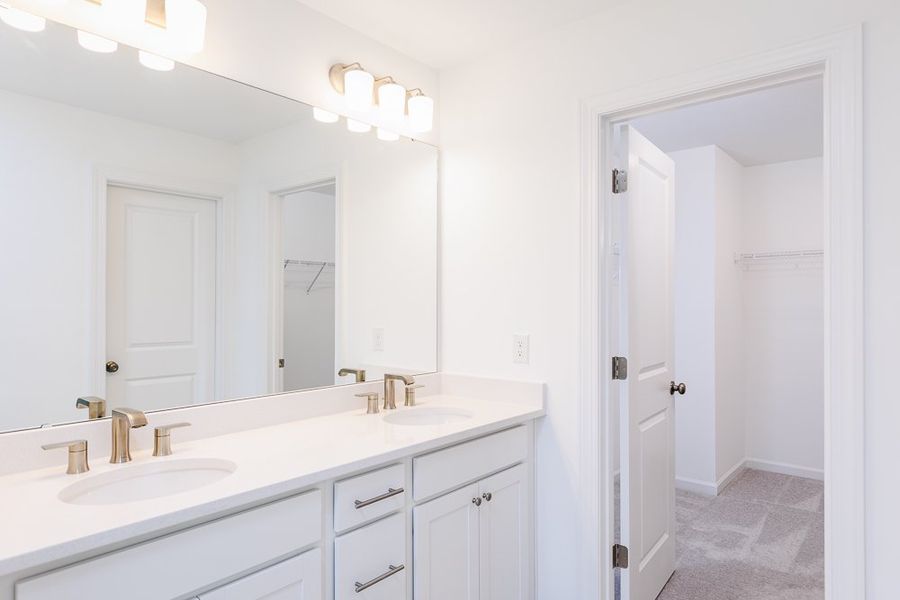 Furnished interior view inside a new home in Forestville Station, Wake Forest (Image 15).