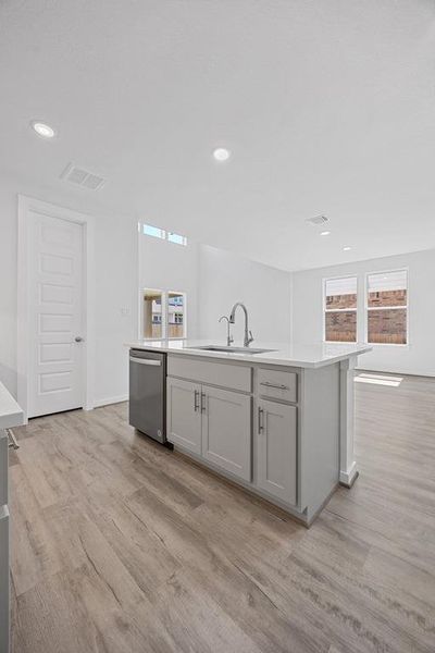 Furnished interior view inside a new home in University Heights, Round Rock (Image 9). Furnished interior view inside a new home in University Heights, Round Rock (Image 9).