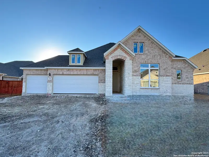 In-progress construction of a new home in , Castroville, TX (Image 23).
