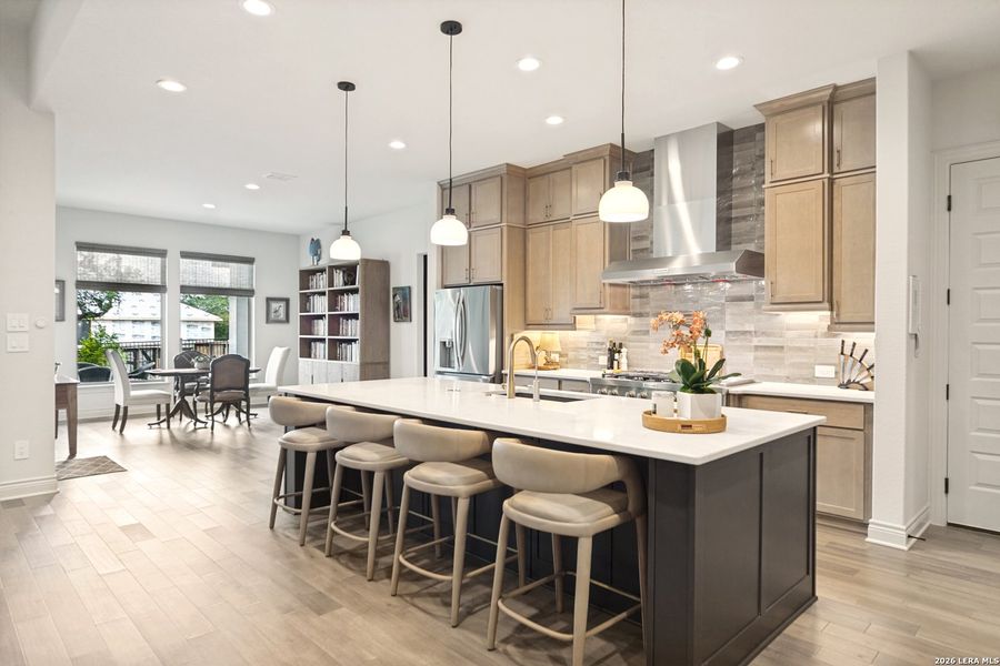 Furnished interior view inside a new home in Esperanza - 80' & 90', Boerne (Image 10).