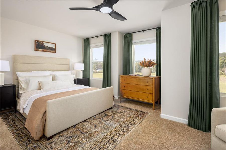Furnished interior view inside a new home in , Gainesville (Image 8).