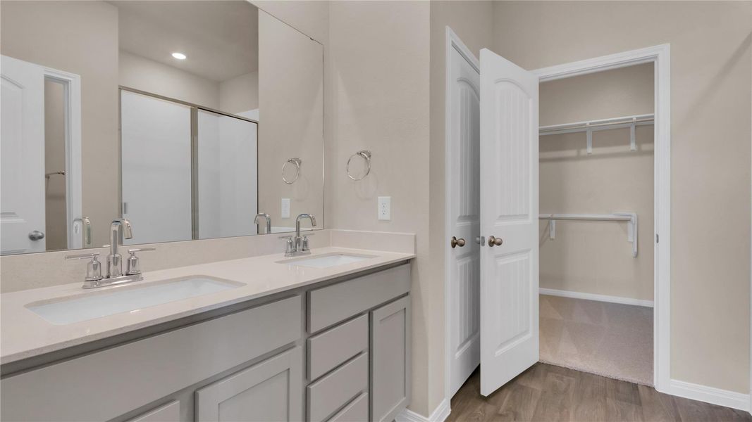 Furnished interior view inside a new home in Talavera, Kyle (Image 7). Furnished interior view inside a new home in Talavera, Kyle (Image 7).