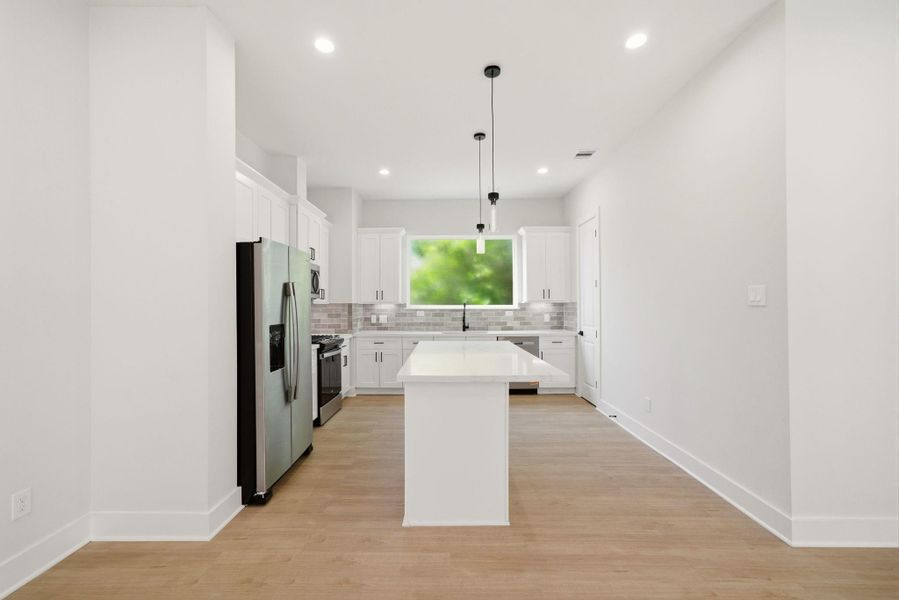 Furnished interior view inside a new home in Cedar Post, Houston (Image 6). Furnished interior view inside a new home in Cedar Post, Houston (Image 6).