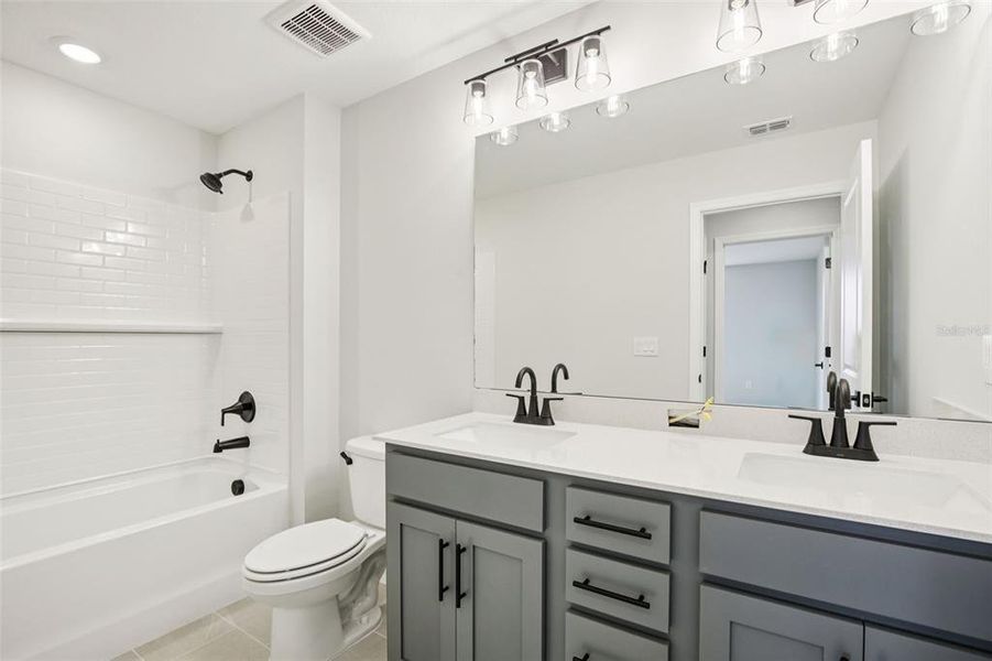 Furnished interior view inside a new home in Oakfield Trails, Parrish (Image 8).