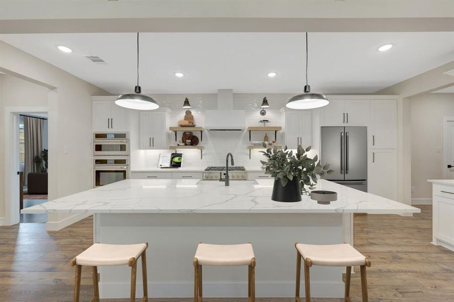 Furnished interior view inside a new home in Elevon, Lavon (Image 13).