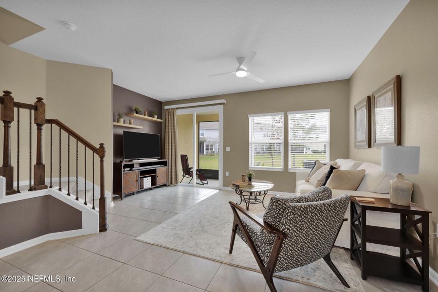 Furnished interior view inside a new home in , St. Augustine (Image 27). Furnished interior view inside a new home in , St. Augustine (Image 27).