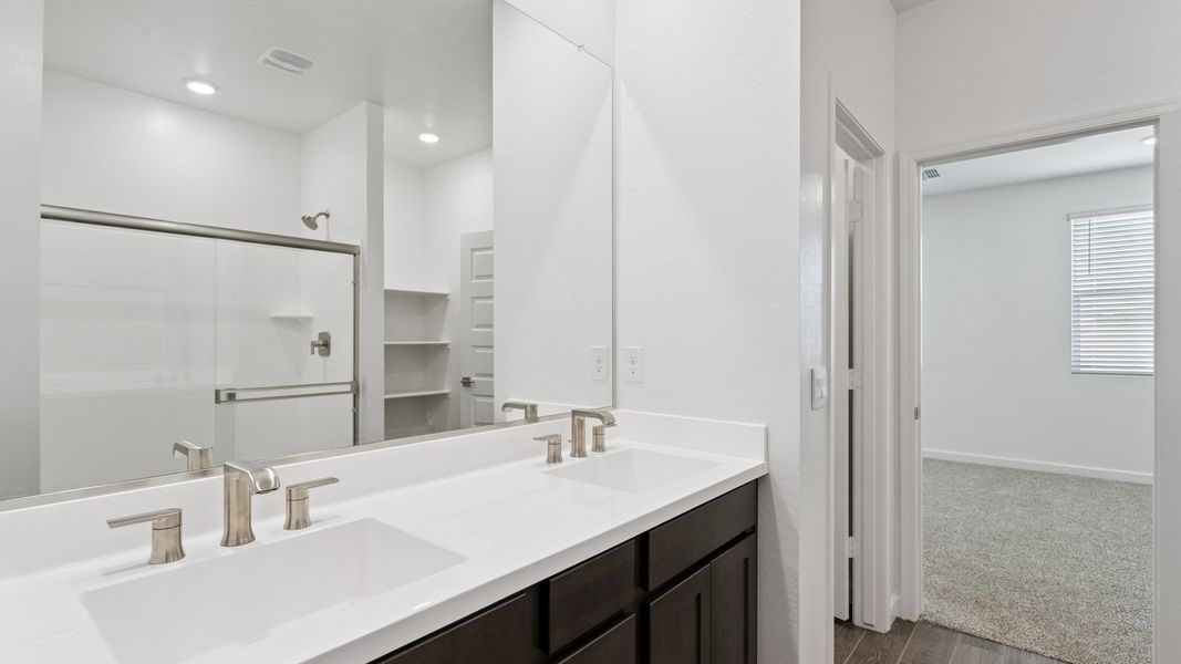 Furnished interior view inside a new home in Elena Trails, Maricopa (Image 13).