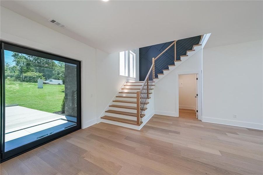 Furnished interior view inside a new home in , Dacula (Image 40).