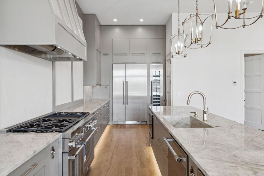 Furnished interior view inside a new home in , Charleston (Image 9).