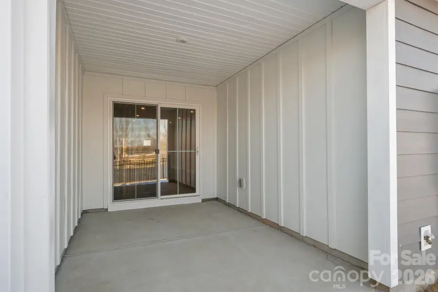 Exterior details and patio area of a home in , Troutman (Image 3).