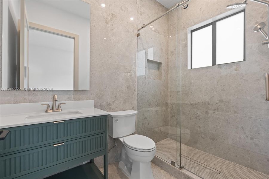 Furnished interior view inside a new home in , South Miami (Image 17).