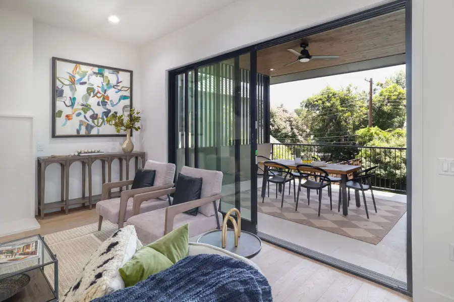 Furnished interior view inside a new home in , Austin (Image 10). Furnished interior view inside a new home in , Austin (Image 10).