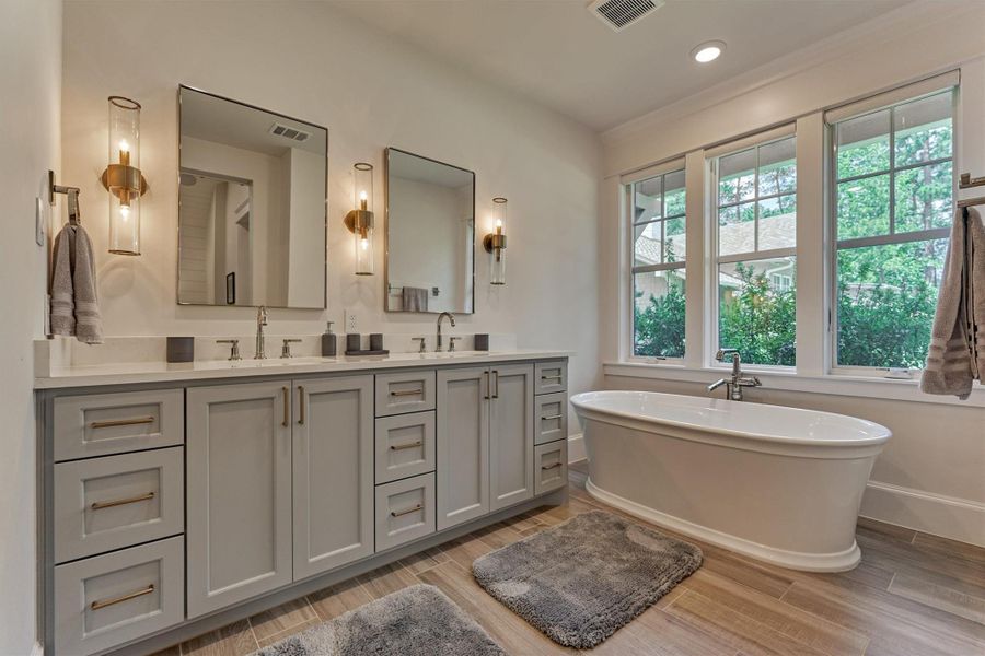 Furnished interior view inside a new home in , Montgomery (Image 17).