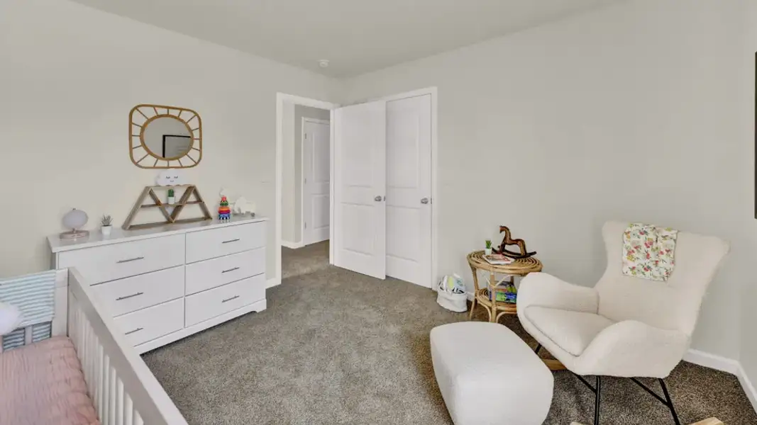 Furnished interior view inside a new home in Keebler Meadows, Johnson City (Image 24).