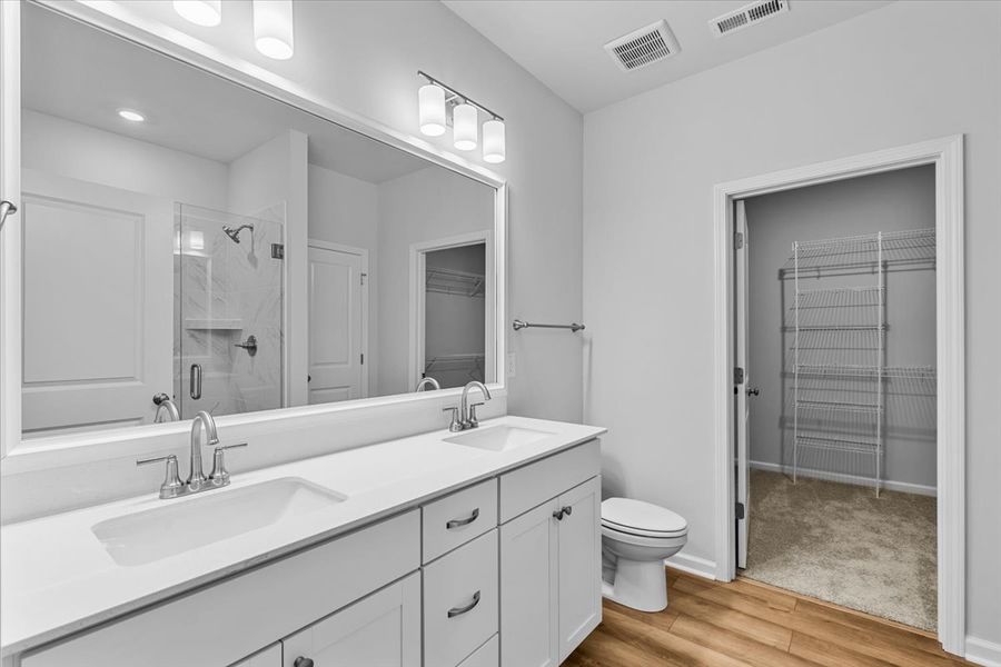 Furnished interior view inside a new home in Fieldstone, Lexington (Image 12). Furnished interior view inside a new home in Fieldstone, Lexington (Image 12).