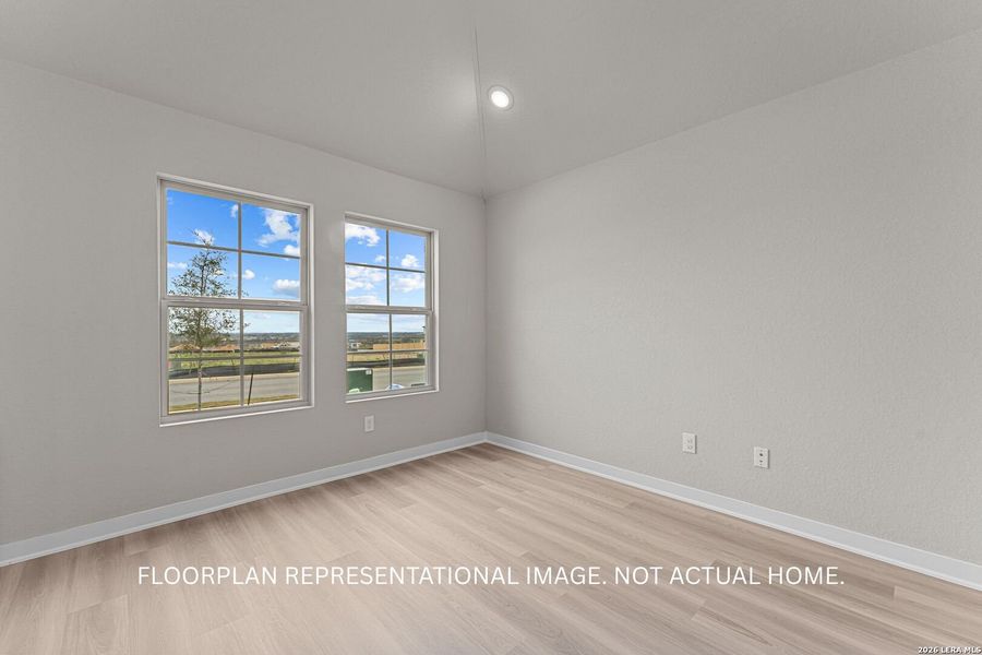 Spacious, unfurnished interior of a new home in Paloma Park, Converse (Image 14).