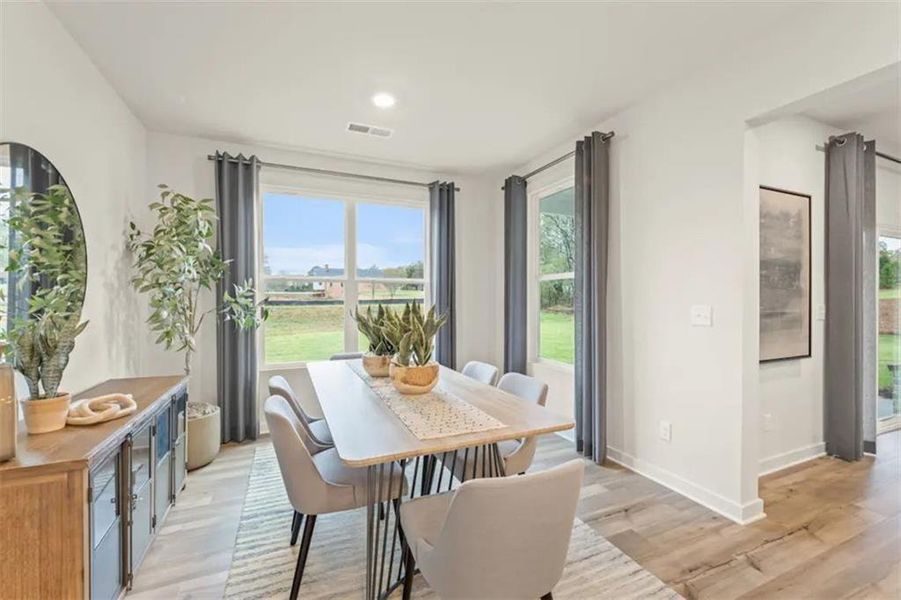 Furnished interior view inside a new home in Brookshire Manor, Canton (Image 25).