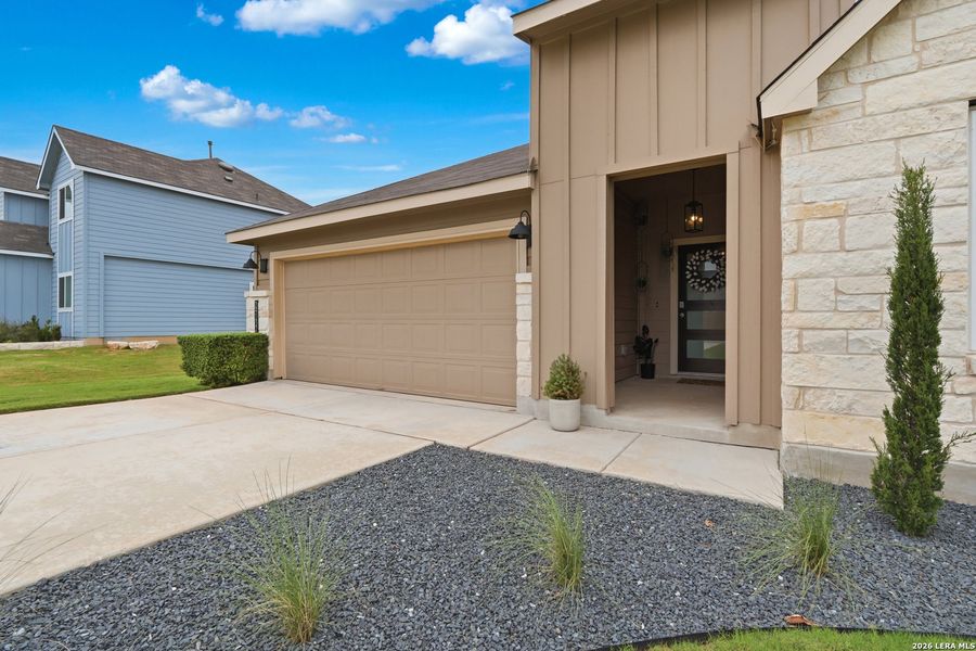 Exterior details and patio area of a home in Copper Canyon, Bulverde (Image 3).