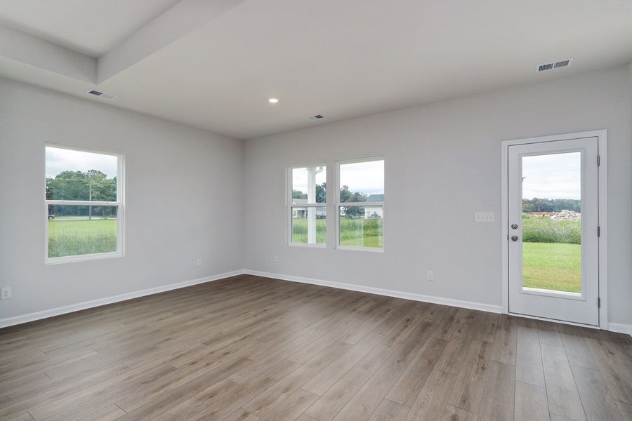 Spacious, unfurnished interior of a new home in Garden Grove, Conway (Image 14). Spacious, unfurnished interior of a new home in Garden Grove, Conway (Image 14).