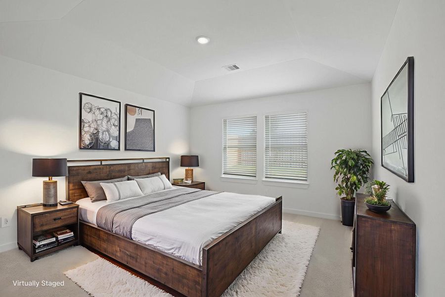Furnished interior view inside a new home in Pine Lake Cove - Traditional Series, Montgomery (Image 15).
