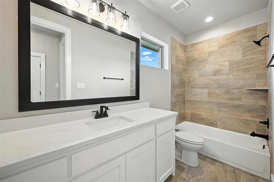 Furnished interior view inside a new home in Rocky Top Ranch, Reno (Image 5). Furnished interior view inside a new home in Rocky Top Ranch, Reno (Image 5).