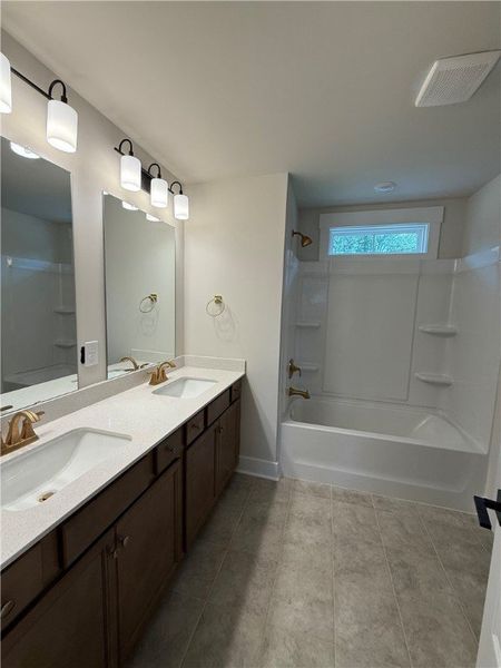 Furnished interior view inside a new home in Walker's Pointe, Anderson (Image 13).