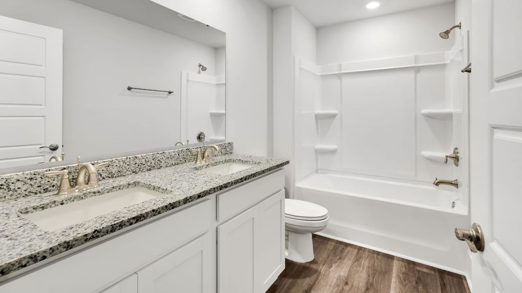 Furnished interior view inside a new home in Driftwood, Richlands (Image 14).