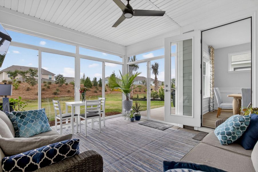 Exterior details and patio area of a home in , Summerville (Image 25).