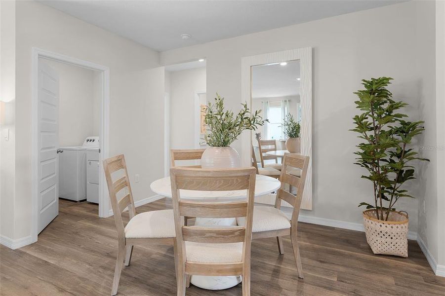 Furnished interior view inside a new home in Wind Meadows South, Bartow (Image 20).