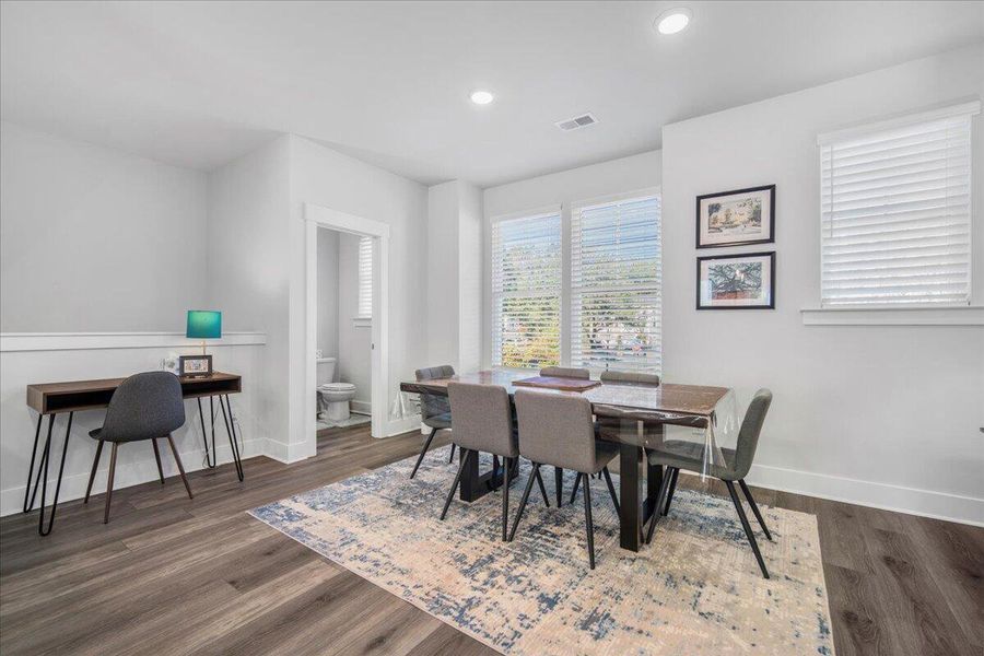 Furnished interior view inside a new home in Coopers Bluff, Hanahan (Image 7). Furnished interior view inside a new home in Coopers Bluff, Hanahan (Image 7).