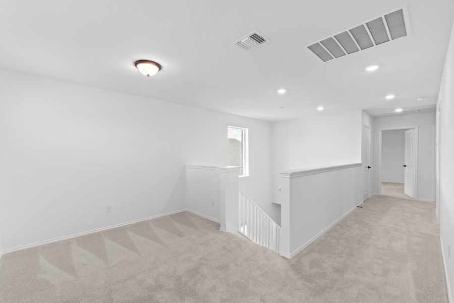 Spacious, unfurnished interior of a new home in Salerno - Heritage Collection, Round Rock (Image 18).