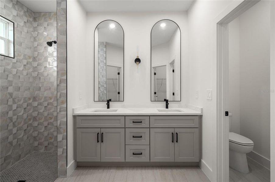 Furnished interior view inside a new home in , Debary (Image 11).