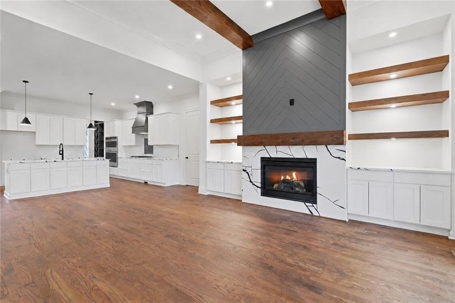Furnished interior view inside a new home in , Buford (Image 13).