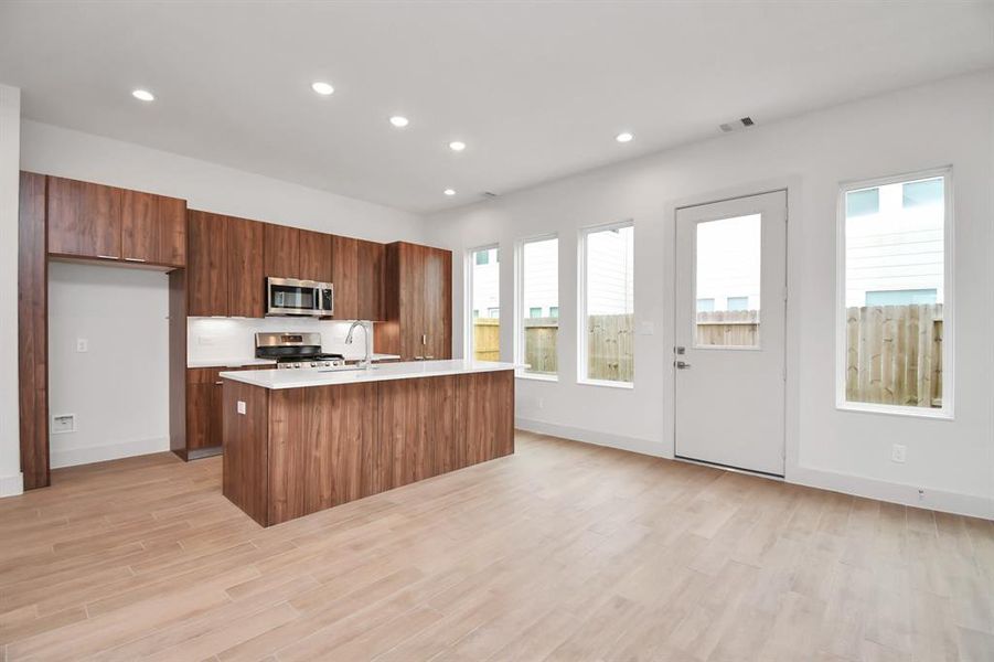 Kitchen Island with Bar top Seating