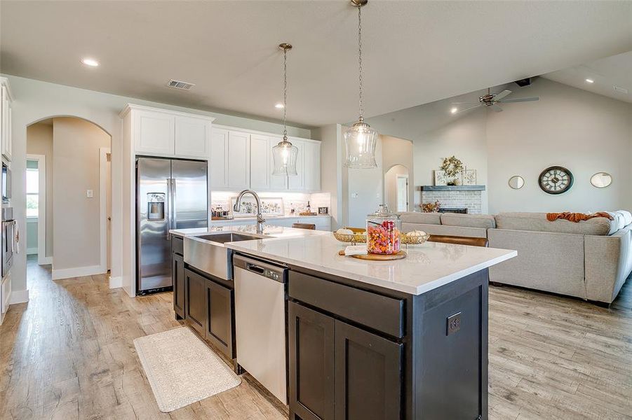 Furnished interior view inside a new home in Rocky Top Ranch, Reno (Image 26). Furnished interior view inside a new home in Rocky Top Ranch, Reno (Image 26).