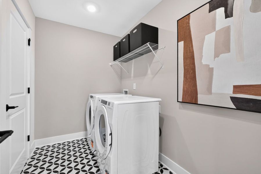 Representative furnished interior of a home built from the Wynfield by Pulte Homes in Bleckley Station, Ball Ground (Image 10).