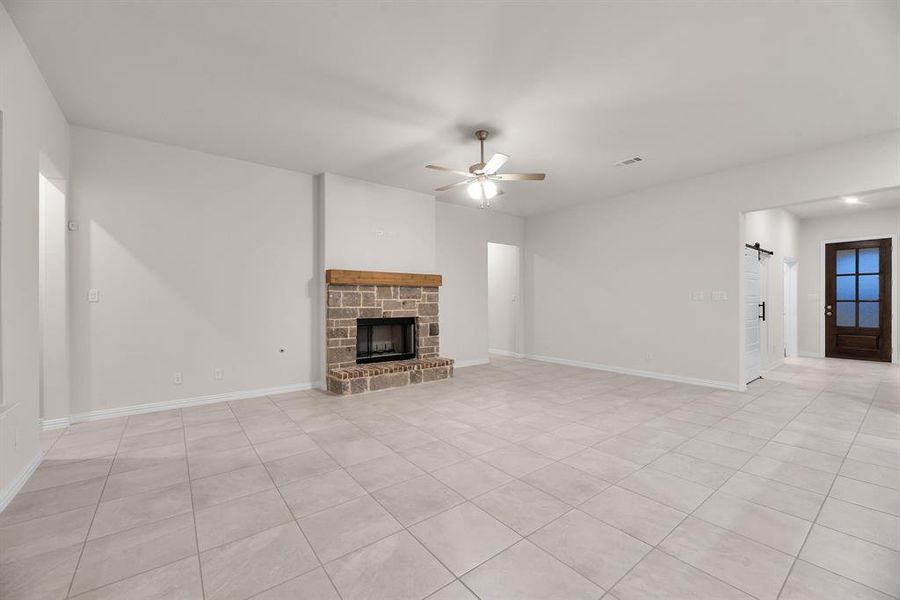 Spacious, unfurnished interior of a new home in Fairview Meadows, New Fairview (Image 34). Spacious, unfurnished interior of a new home in Fairview Meadows, New Fairview (Image 34).