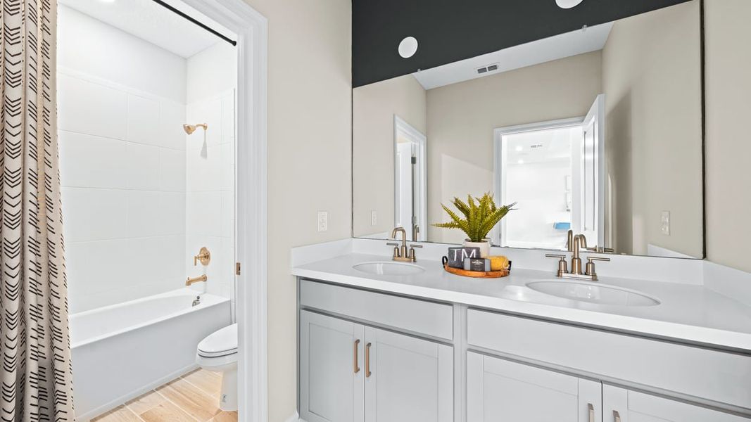 Representative furnished interior of a home built from the Palm by Taylor Morrison in The Waters at Center Lake Ranch, St. Cloud (Image 19). Representative furnished interior of a home built from the Palm by Taylor Morrison in The Waters at Center Lake Ranch, St. Cloud (Image 19).