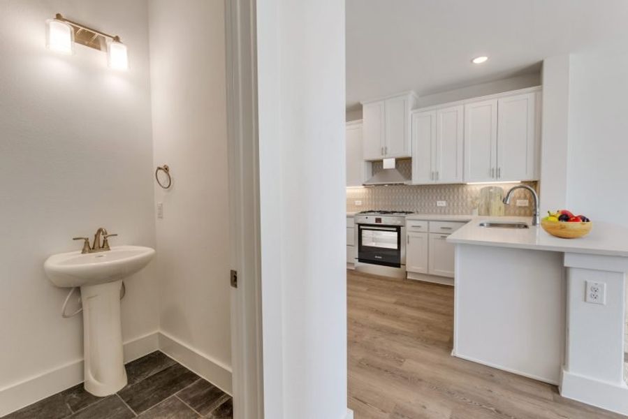 Furnished interior view inside a new home in Talia, Mesquite (Image 17).