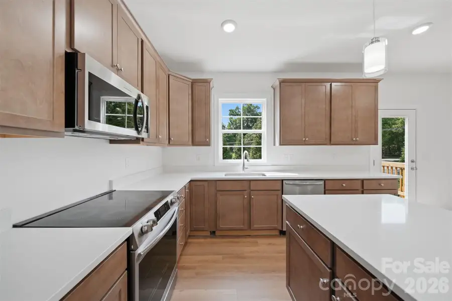 Furnished interior view inside a new home in , Hickory (Image 10).