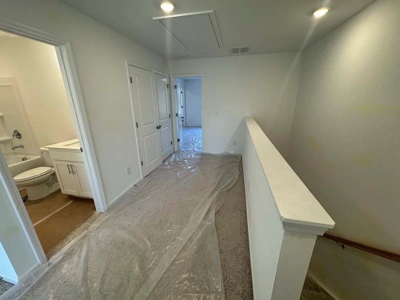 Loft Area Construction Progress