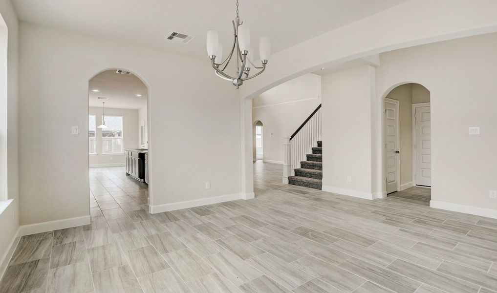 Elegant dining room