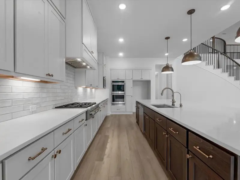 Furnished interior view inside a new home in Sienna 80′, Missouri City (Image 3).