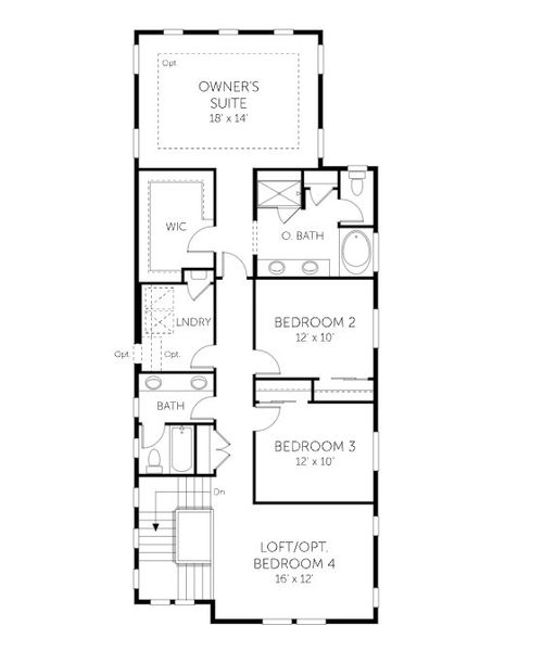 2D floor plan layout of this home in Waterfield - Single Family Homes, Fort Collins, CO (Image 5). 2D floor plan layout of this home in Waterfield - Single Family Homes, Fort Collins, CO (Image 5).