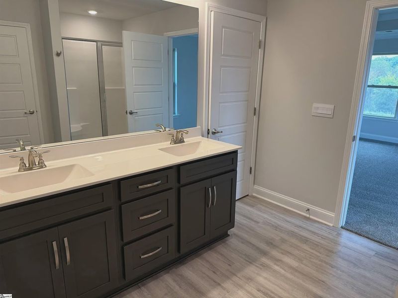 Furnished interior view inside a new home in Bracken Woods, Piedmont (Image 9).