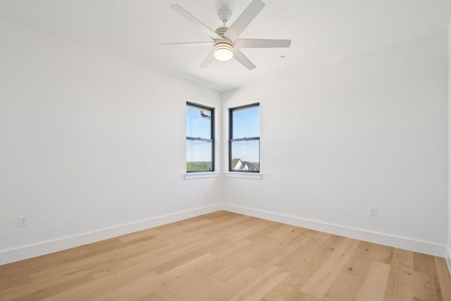 Spacious, unfurnished interior of a new home in Milky Way at River Place, Austin (Image 23).