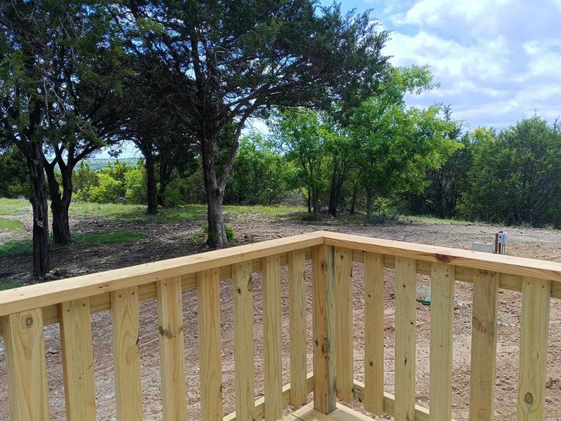 Exterior details and patio area of a home in , Springtown (Image 12).