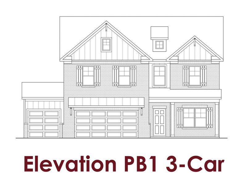 Representative rendering of the exterior for the Canyon by Chafin Communities (Image 11).