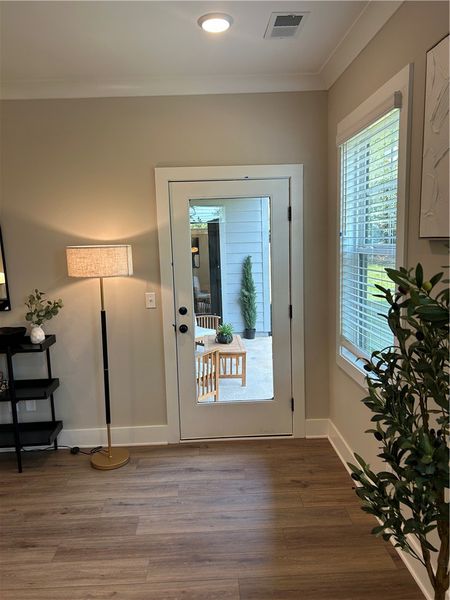 Furnished interior view inside a new home in Edwards Ridge, Central (Image 34).